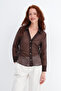 Buttoned Transparent Shirt G2297 - 5