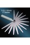 17 Blades Feeler Gauge Metric Gap Filler 0.02-1.00mm Gage Measurment Tool For Engine Valve Adjust...