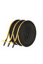 5mm x 30mm x 10m 10M Self Adhesive Sponge Seal Strip, Foam Weather Stripping Door Insulation Tape A - 2