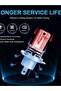 H4 1Pcs H4 LED Motorcycle Headlight Bulb CSP for Car Motorcycle H4 9003 HB2 LED Hi/Lo High and Low B - 8