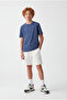 Boys' Shorts with Elastic Waist and Tie