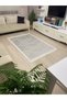 Elite Sisal Non-Slip Base Machine Washable Gray - Cream Color Kitchen Hallway Living Room Carpet - 5