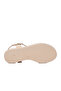 Beige Comfort Sole Lightweight Women's Sandals 335333 Z - 5