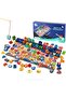 - Montessori Toys for Toddlers - 8 in 1 Shape Sorter Number & Math Stacking Blocks
