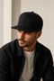 Unisex Black Snapback Hat Flat Brim Hip Hop Style Adjustable Hat - 5