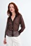 Buttoned Transparent Shirt G2297