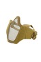 Airsoft Beige Mouth Mask - Face Mask