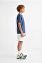 Boys' Shorts with Elastic Waist and Tie - 4