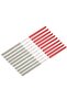 10Pc DiamondNeedle File Kit 3x140mm Mini Flat Needle File Kit For Stone Glass Metal Carving Craft... - 8