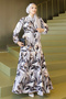 Patterned Hijab Jessica Dress B593 Black - 4