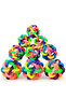 S Colorful Bell Woven Toy Popular Dog Bite Resistant Pet Chewing Playing Fetching Nice Ball ... - 2