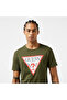Original Logo Mid Organic Stream Jersey 180 Men's Green T-Shirt - 4