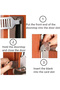 Safety Anti-theft Door Blocker Portable 8cm Stainless Steel Safe Security Tool For Home Privacy H... - 5