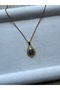 Turquoise Stone Steel Handcrafted Necklace - 2