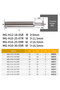 MG-H16-30-09R Grooving Tool Holder MG-H12-16-05r MG-H16-20-07R MG-H16-25-09R Internal Slot Cutting C - 6