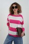 Thick Striped Knitwear Sweater - 3