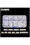 50PCS 0.5mm Pitch Flip Type Under Clamshell Socket FPC FFC Flat Cable Connector 6P 8P 10P 12P 14P 16 - 8