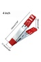 2inch 12PCS 12PCS 2/4/6 Inch Metal Spring Clamps with Red Rubber Tip Sleeve Heavy Duty Spring Clamps - 4