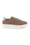 Women's Genuine Leather Lz5905 Eva Sole Printed Suede Casual Shoes - 2