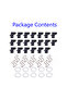 10 Set Recoil Starter Pawl Dog Spring Washer Kits 11251957200 For Sthil 017 018 MS170 MS180 MS260... - 2
