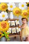 Other Other HG9216 8pcs Sunflower Daisy Rose Foil Balloons Pink White Flower Air Globos Baby Shower - 7