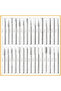 30pcs 2.35mm 30pcs 2.35mm Shank Diamond Burs Set With Box For Dremel Electric Grinder Power Tool Acc