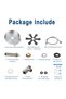 G3/8 Faucet Glass Rinser High Pressure Cup Washer For Kitchen Sink Glass Beer Coffee Milk Tea Cup Cl - 5