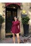 Women's Padded Blazer Jacket Double-Breasted Cut Stylish Design Long Sleeve Modern Office Event Jacket - 2