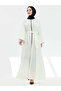 Lamira Biyeli Medina Silk Ferace - White - 4