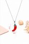 Women's Steel Pepper Necklace