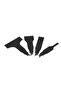 4-Piece Heavy-Duty Scraper and Blade Set for Reciprocating Saws Steel, Tile and Putty Removal, Wa... - 4