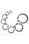 160pcs External Circlip Snap Retaining Rings Set Carbon Steel M6-M25mm C Clip Circlip Washer Set ... - 5