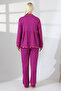 Maternity Lausa Pleated Cherry Pajama Set - 8