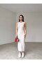 Sassen Midi Dress 3002 - Stone - 2