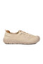 Beige Textile Memory Foam Women's Casual Shoes B667 Z