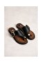 Ducki̇ Black Flip Flops for Women - 4