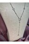 Steel Long Necklace - 6