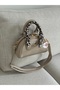 Women's Retro Design Scarf Shoulder Bag Daily Stylish Hand and Shoulder Bag with Accessories En21 Size14 - 3