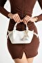 Women's Bag with Accessories Gold Detailed Bag - 8