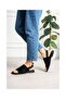 Noventa Black Suede Women's Sandals - 3