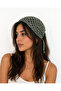 100% Cotton Sequined Hand Knitted Bandana – Boho Style Hair Accessory, Tie-On, Stylish Summer Model