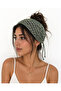 100% Cotton Sequined Hand Knitted Bandana – Boho Style Hair Accessory, Tie-On, Stylish Summer Model - 3