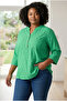 Women's Plus Size Cotton Shirt
