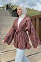 شال كيمونو بنمط حزام 2375 - MÜRDÜM