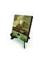 Moonlight in Istanbul (1890S) View of the Golden Horn Printed Mdf Tabletop 10X10 1G-Halic1