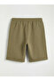 Lcw Kids Khaki Elastic Waist Boys' Pique Shorts - 3