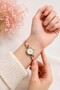 Stars Women's Watch Steel Gold Color Pink Starry Band White Dial Elegant Stylish Old Money Luxury Women's Wristwatch 2026 - 5