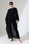Women's Tulle Hijab Pareo Beach Dress - 4