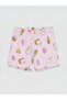 Esvab • Modern & Distinctive Zero Roba Collar Printed Girls' Shorts Pajama Set - 5