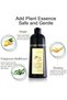 500ML Hair Colour Shampoo - Ginger Black Dye for Gray Hair in 5 Minutes, 100% Healthy No Dama - 6
